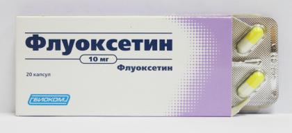 ФЛУОКСЕТИН капс 10мг N20  Биоком