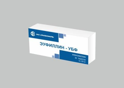 ЭУФИЛЛИН таб 150мг N30  Уралбиофарм