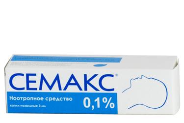 СЕМАКС капли 0,1% 3мл