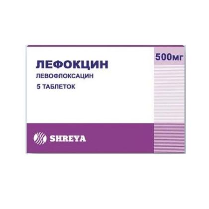 ЛЕФОКЦИН таб 500мг N5 ^^