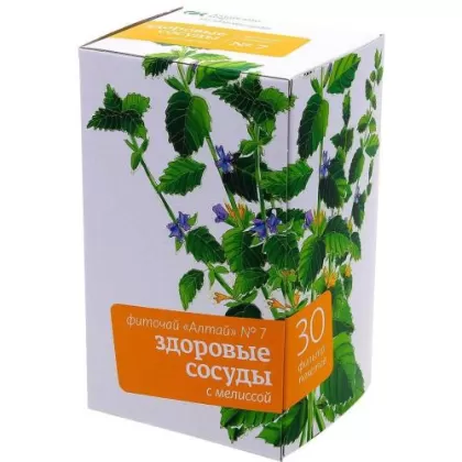 Алтай фиточай 2г №30 здоровые сосуды с мелиссой №7