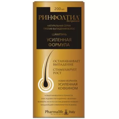 Ринфолтил эспрессо шампунь 200мл п/выпад. волос усилен. формула с кофеином  [rinfoltil espresso]