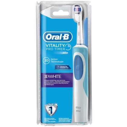 Орал би эл зуб щетка vitality 3d white блистер  [oral b]