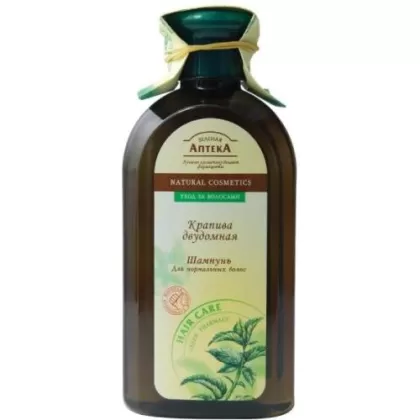 Эльфа зеленая аптека шампунь 350мл д/норм. волос крапива+репейн. масло  [elfa]